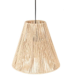 Hanglamp Touw - E27 - 40 W - H. 27 Cm - - Beige