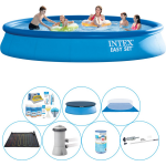 Intex Zwembad Plus Accessoires - Intex Easy Set Rond 457x84 Cm - Blauw