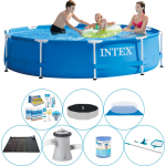 Intex Metal Frame Rond 305x76 Cm - Zwembad Comfort Pakket - Blauw