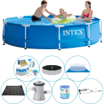 Intex Metal Frame Rond 305x76 Cm - Zwembad Super Set - Blauw