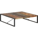 Vidaxl Salontafel 140x140x40 Cm Massief Gerecycled Hout - Bruin