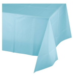 Witbaard Licht Plastic Tafelkleed 137 X 274 Cm - Blauw