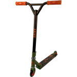 Amigo Stuntstep Army Stuntstep Junior Voetrem/oranje - Groen