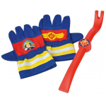 Dickie Simba handschoenen en koevoet Brandweerman Sam junior 28 cm - Rood