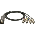 Klotz CLAES-MINI40 CATLink 4-channel adapter etherCON - XLR 3p female