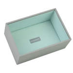 Stackers Mini Deep Open Dove Grey & Mint Opberglade