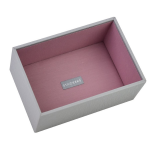 Stackers Mini Deep Open Dove Grey & Rose Opberglade