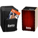 Sela SE 060 DE Varios Red Cajon Set + tas, pad, Duitstalig boek