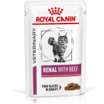 Royal Canin Veterinary Diet Renal Beef Wet - Kattenvoer - 12x85 g