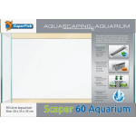Superfish Scaper 60 - Aquaria - 50x35x35 cm 60 l Transparant