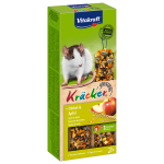 Vitakraft Ratten Kracker Corn/Fruit - Knaagdiersnack - 2 stuks