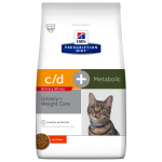 Hill's Hill&apos;s Prescription Diet C/D Urinary Stress + Metabolic Zak Kip - Kattenvoer - 8 kg Veterinaire Dieetvoeding