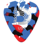 D'Addario 1CMC4-10 Multi-color celluloid plectra 10 pack medium