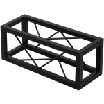 Decotruss Quad ST-500 zwart 50 cm