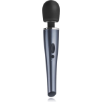 EasyToys Black Lightning Wand Vibrator - Zwart