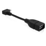 DeLOCK Micro Usb B Naar Usb A Kabeltje Met Otg Functie 10 Centimeter