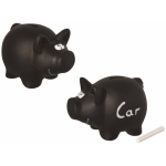 Beschrijfbaar Spaarvarken / Spaarpot 16 Cm - Kinder Spaarpot - Zwart