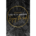 Brave New Books Kilometerregistratieboek Life is a journey, Enjoy the ride