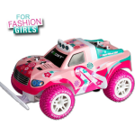 Exost truck RC Amazone Super Wheel 32,5 cm meisjes 1:12 - Roze