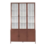 New Routz Detroit Vitrinekast - Terra - Rood