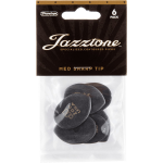 Dunlop 477P206 Jazztone Medium Tip Pick plectrumset (6 stuks)