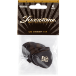 Dunlop 477P208 Jazztone Large Point Tip Pick plectrumset (6 stuks)