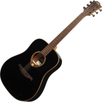 LAG Guitars Tramontane 118 T118D-BLK Black akoestische westerngitaar