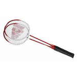 Donnay Badmintonset HTF staal per set - Rood