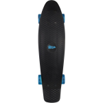 Muuwmi skateboard No Rules 57 x 15 cm hout - Zwart