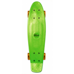 Muuwmi skateboard No Rules 57 x 15 cm hout/oranje - Groen