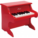 Hape houten piano 18 toetsen - Rood