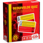 Shuffle quizspel Rode Duivels junior karton rood 117 delig