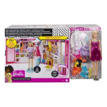 Barbie poppenkast Droomkast meisjes 20 x 46 x 32 cm - Roze