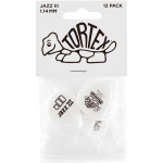 Dunlop Tortex Jazz III 1.14mm 12-pack plectrumset wit