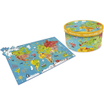 Scratch Puzzel wereldkaart 150 stukjes