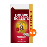 Douwe Egberts Aroma Koffiepads Familiepak 4 x 54 stuks - Rood