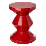Pols Potten Zig Zag Bijzettafel - Rood