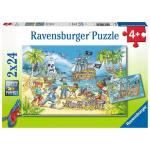 Ravensburger Puzzel Avontureneiland 2x24 Stukjes