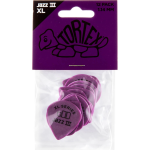 Dunlop Tortex Jazz III XL 1.14mm 12 stuks, paars