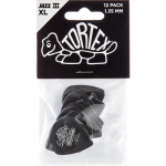 Dunlop Tortex Jazz III XL 1.35mm 12 stuks, zwart