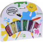 Free and Easy glitterverf 6 stuks 20 ml