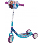 Top1Toys Smoby kinderstep Disney Frozen junior 3 wiel aluminium blauw/paars