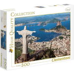 Clementoni legpuzzel Rio de Janeiro karton 500 stukjes