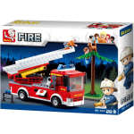 Sluban Fire: Ladderwagen (M38 B0625) - Rood