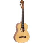 Ortega Family Series R121L-1/2 linkshandige klassieke gitaar in 1/2-formaat met gigbag