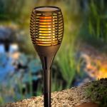 Grundig Solar Light Flame - 30 LED - Zwart