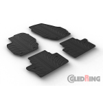 Gledring Rubbermatten passend voor Volvo V70/XC70 2007- (T profiel...