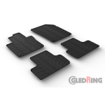 Gledring Rubbermatten passend voor Volvo XC60 2017- (T profiel...